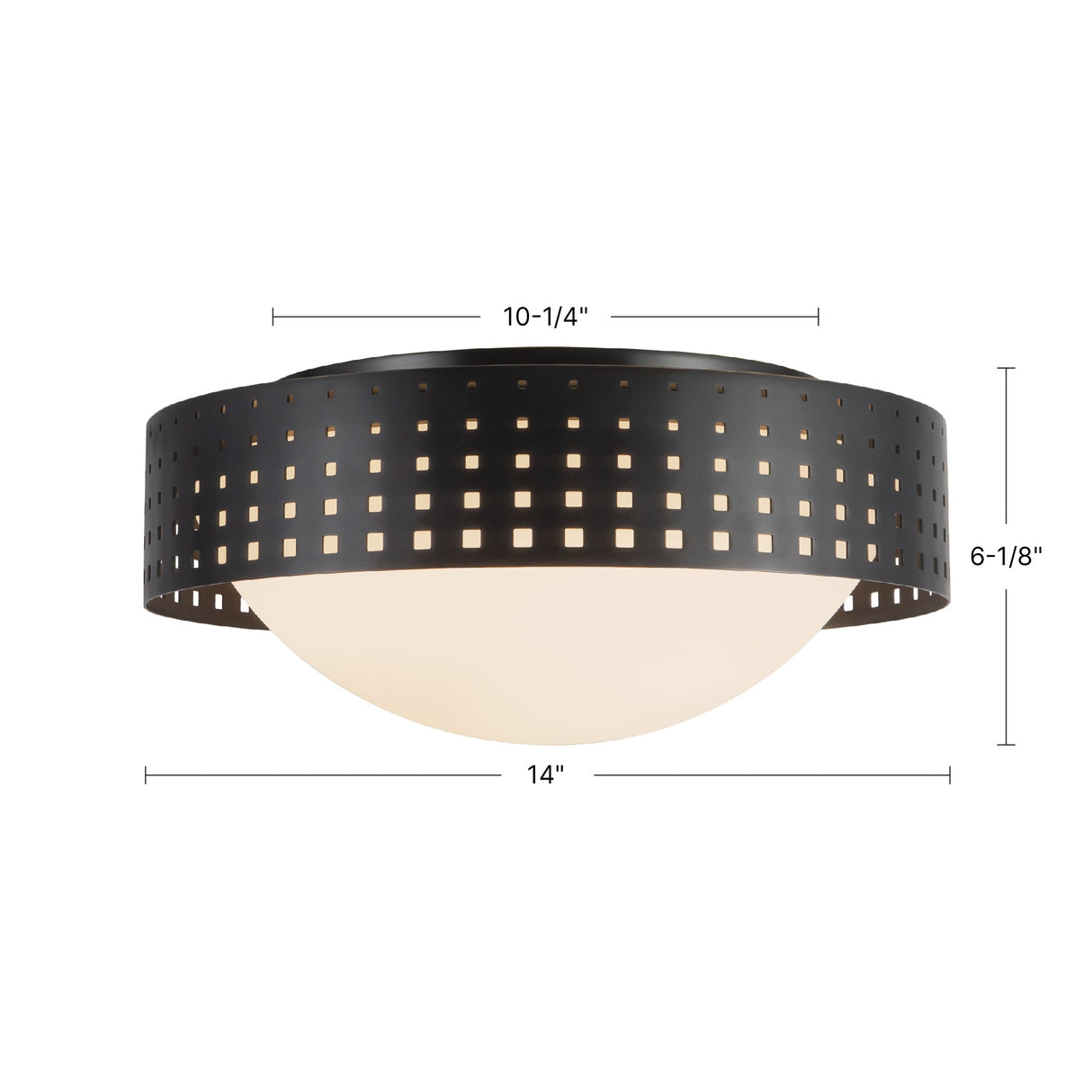 Kuzco Astoria 14-in Flush Mount