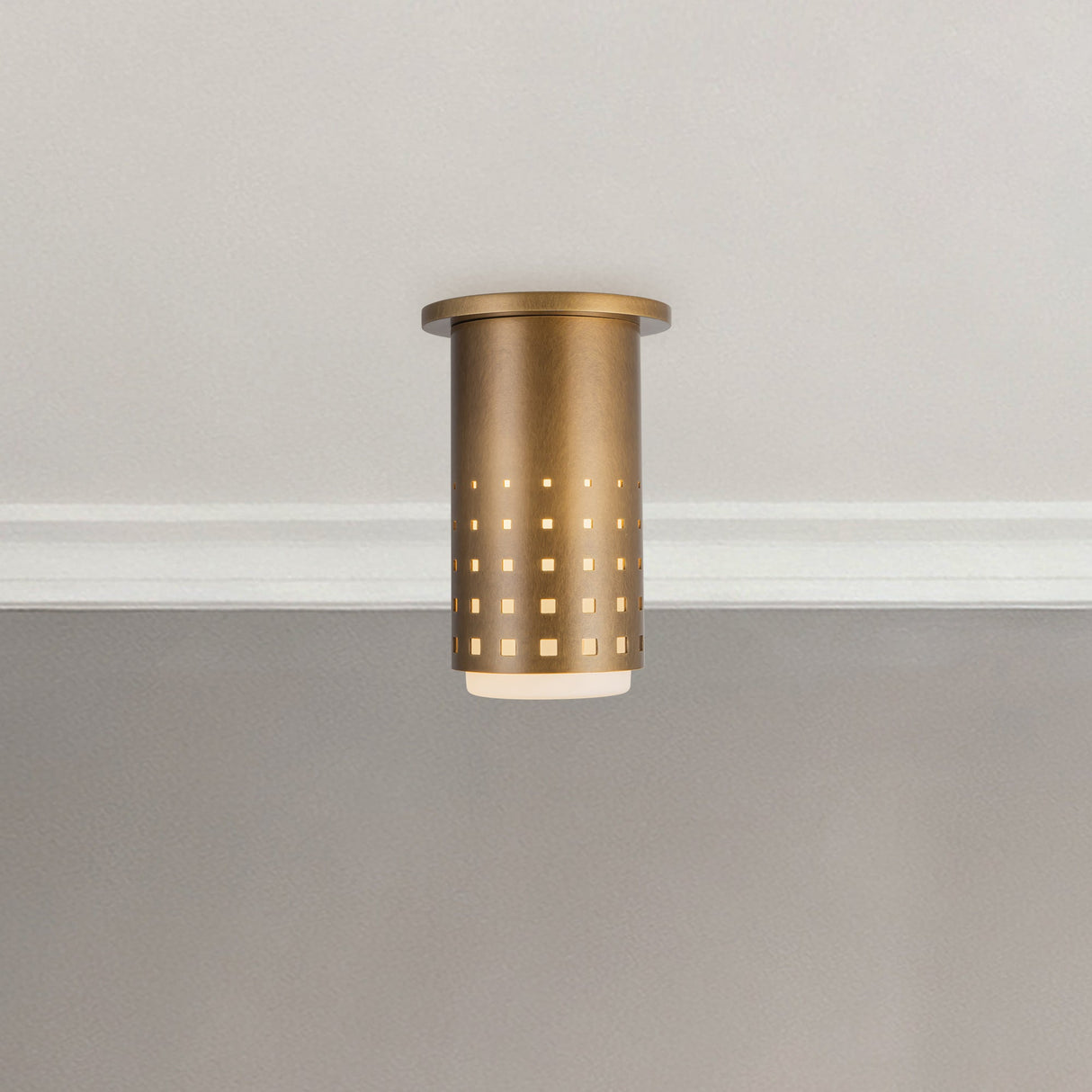Kuzco Astoria 7-in Semi-Flush Mount