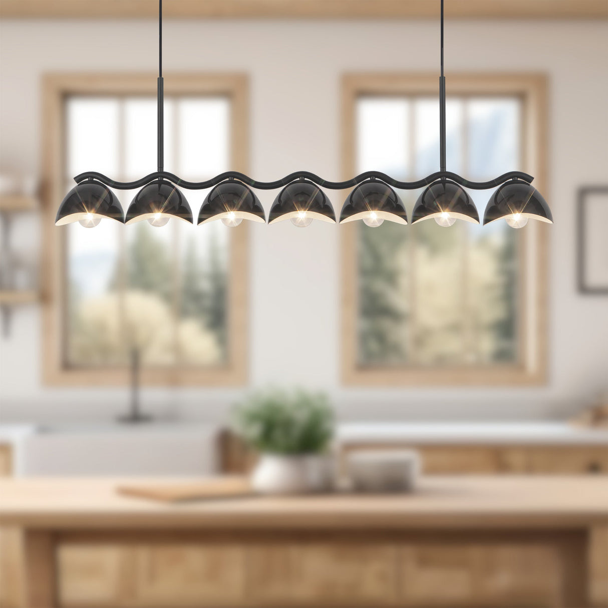 Kuzco Atlas 42-in Linear Pendant