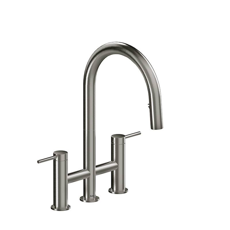 Azure Kitchen Faucet With Spray - Silent Braided Nylon Hose
