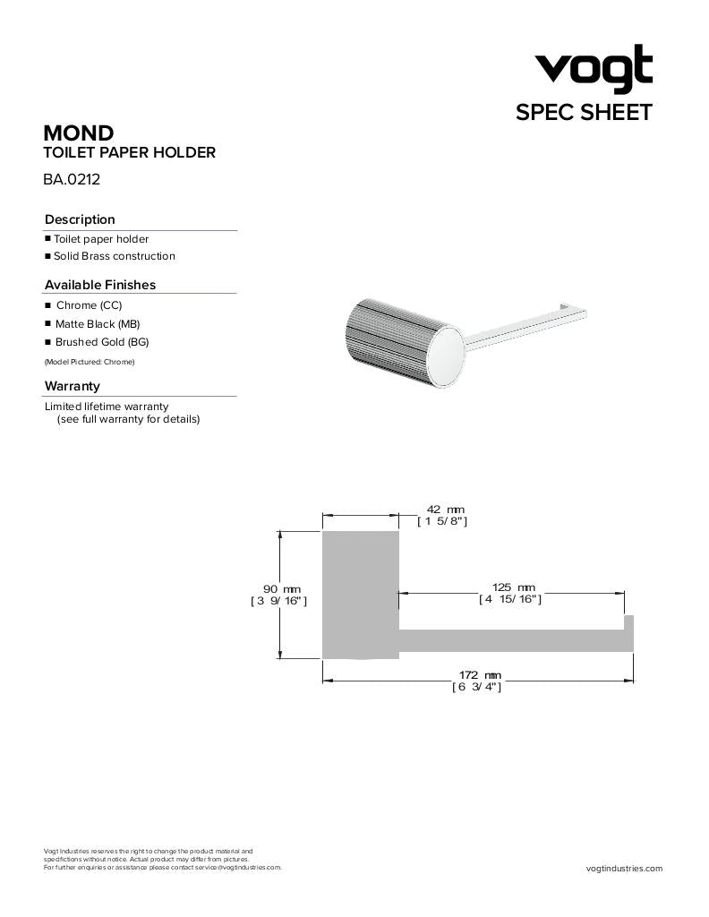 MOND TOILET PAPER HOLDER