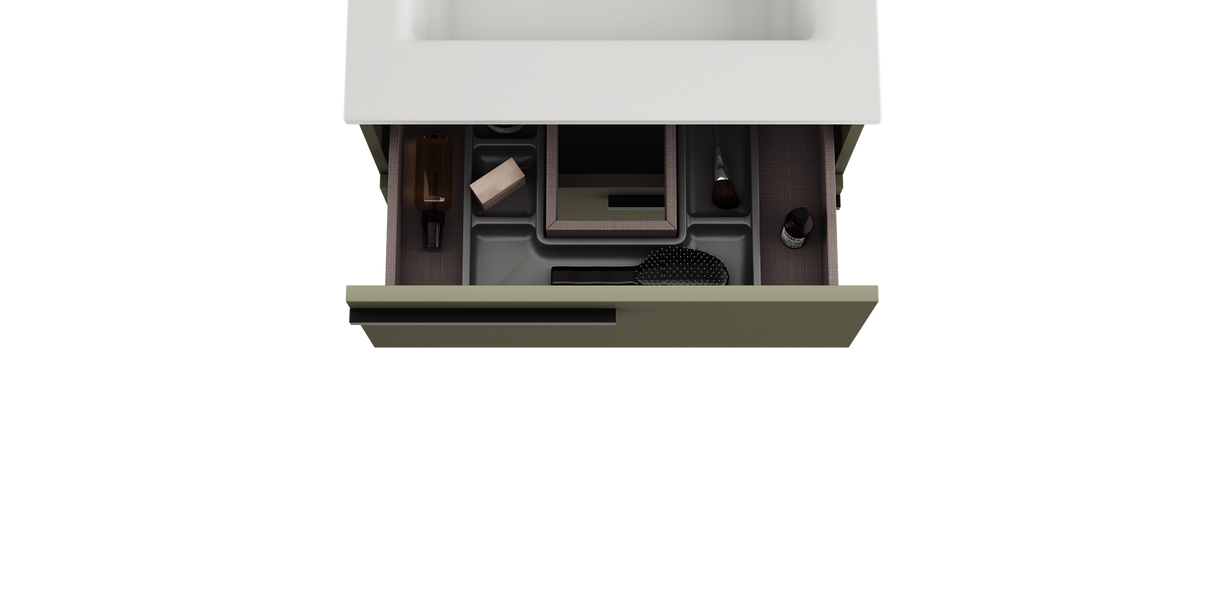 Accent 24″ Two Drawer Wall-Mounted Vanity