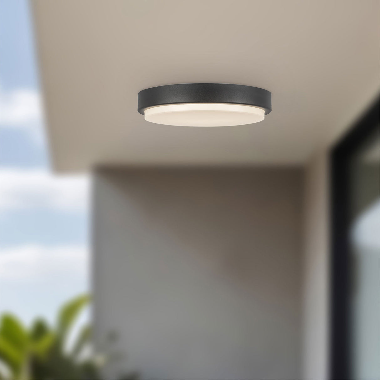 Kuzco Bailey 9-in Exterior Ceiling