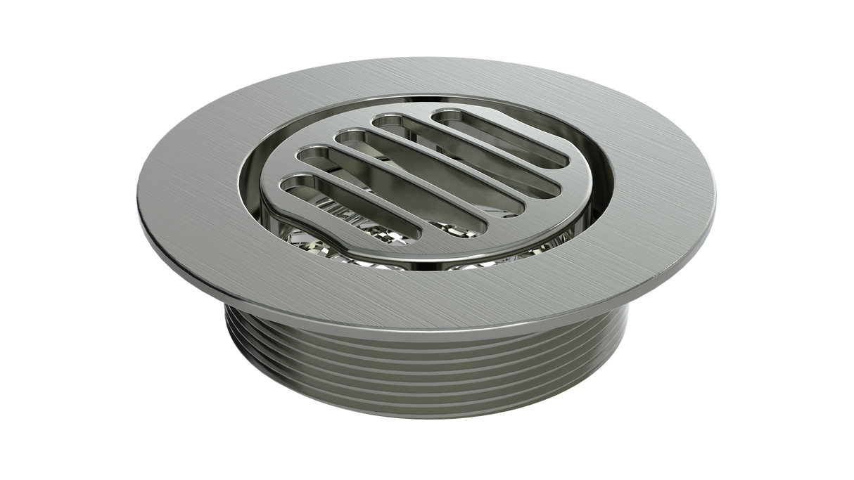 3" Outlet, Grated Round (BCS.150.22)