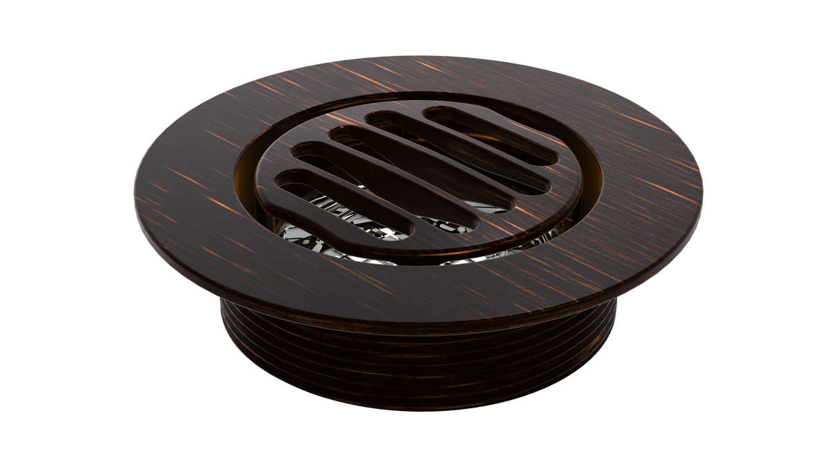 SERENITY Shower Drain Trim, Slotted Round, 3" Outlet (BCS.150)