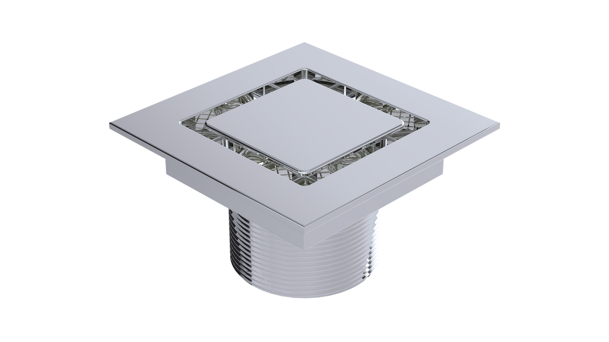 2" Outlet, Flat Square (BCS.202.11)