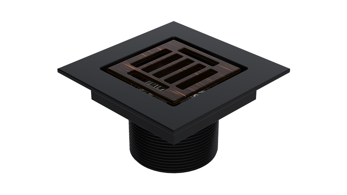 2" Outlet, Grated Square" (BCS.252.33.66)