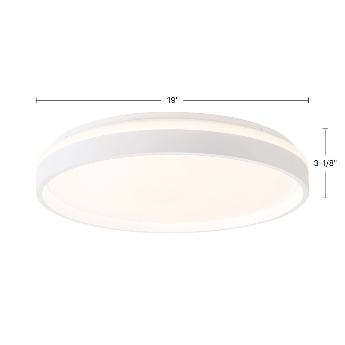 Kuzco Vibe Beanie 20-in Flush Mount
