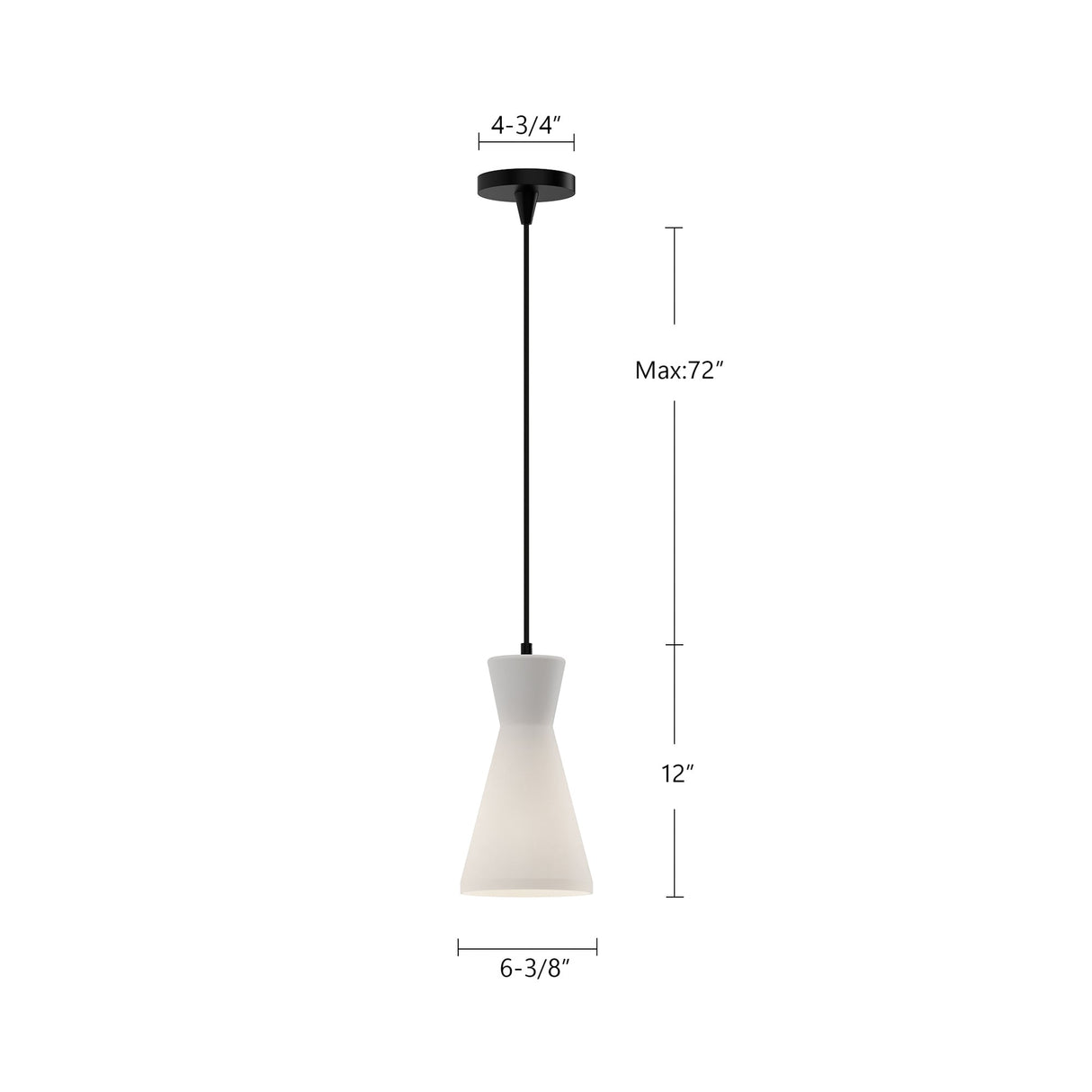 Alora Mood Betty 6-in Pendant