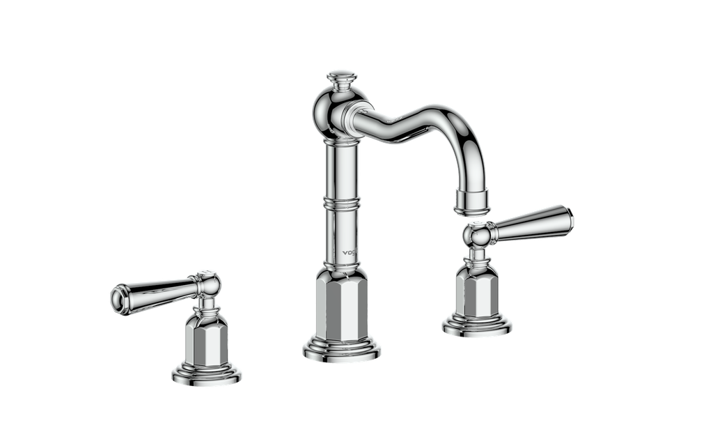 Vogt Carinthia 1321 Widespread Bathroom Faucet with Drain - image 1