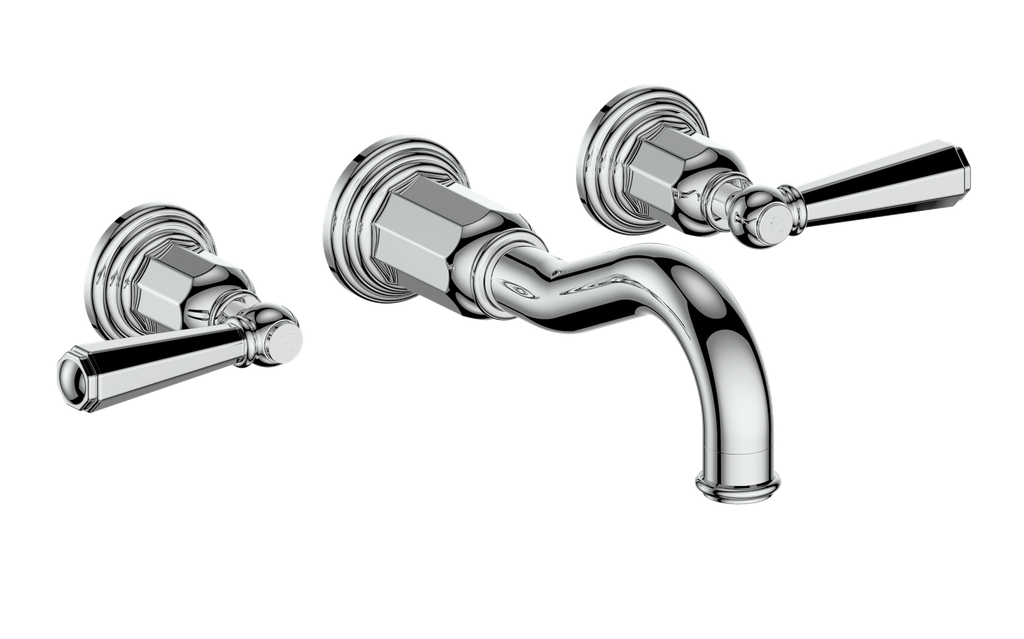 Vogt Carinthia Wall Mount Widespread Bathroom Faucet - image 4