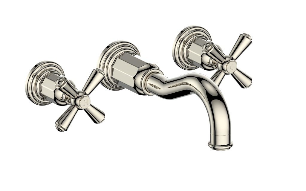 Vogt Carinthia Wall Mount Widespread Bathroom Faucet - image 17