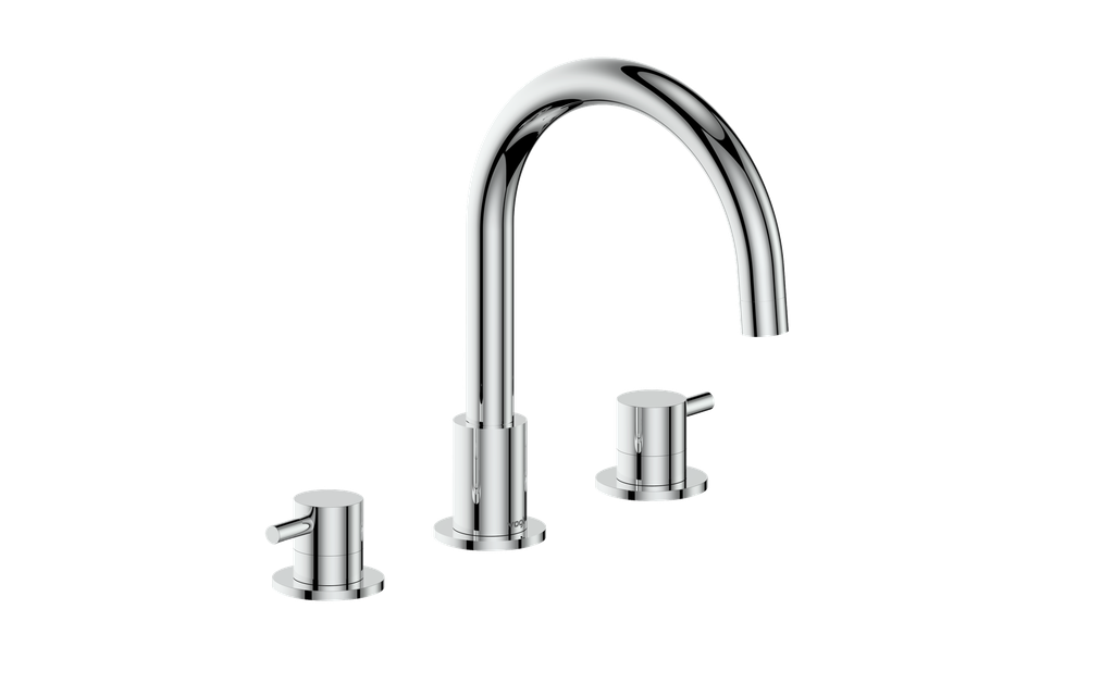 Vogt Worgl 8" Widespread Bathroom Faucet, Pop-Up Drain - image 1