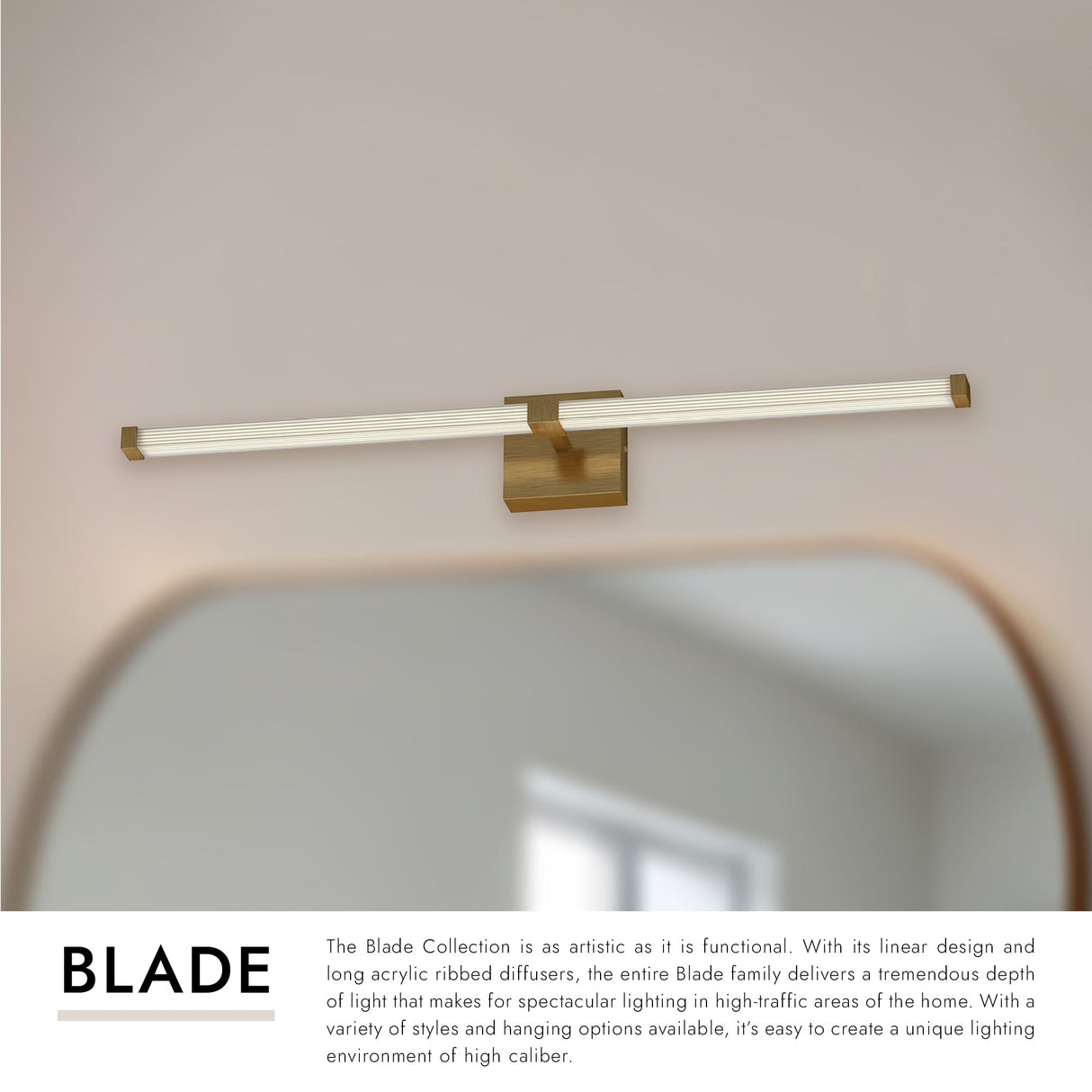 Kuzco Blade 32-in Vanity Light