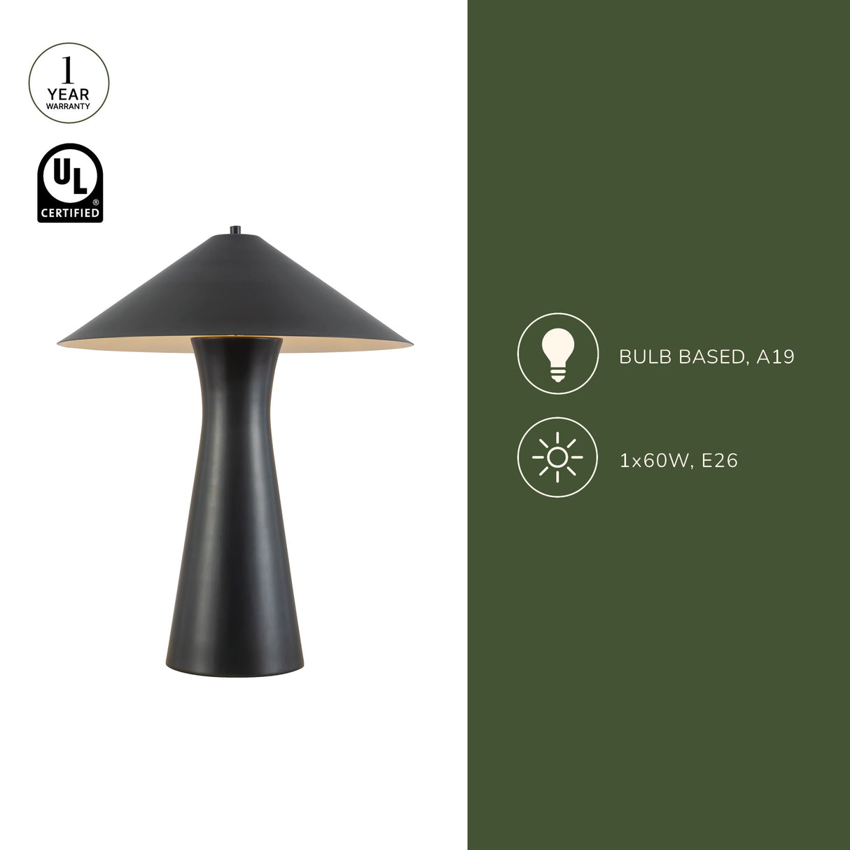 Alora Blair 18-in Table Lamp