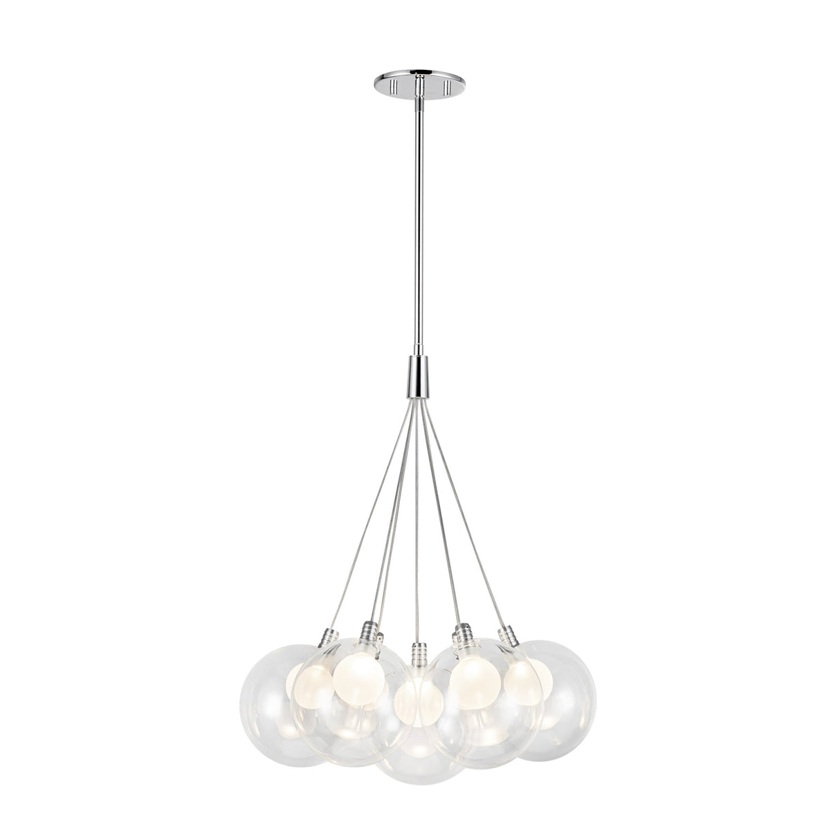 Kuzco Bolla 17-in Chandelier
