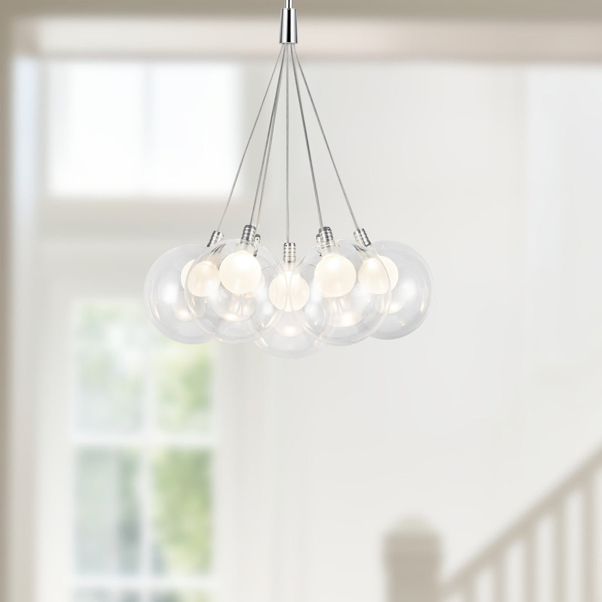 Kuzco Bolla 17-in Chandelier