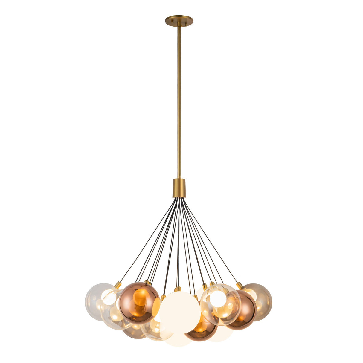 Kuzco Bolla 28-in Chandelier