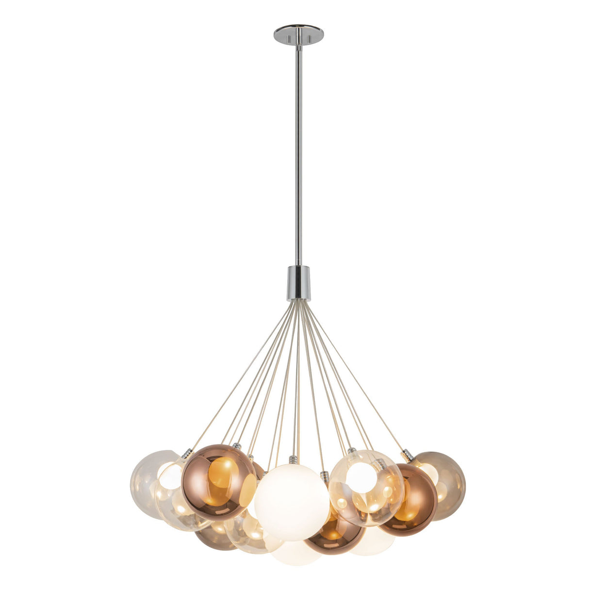 Kuzco Bolla 28-in Chandelier