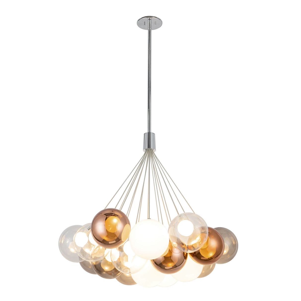 Kuzco Bolla 28-in Chandelier