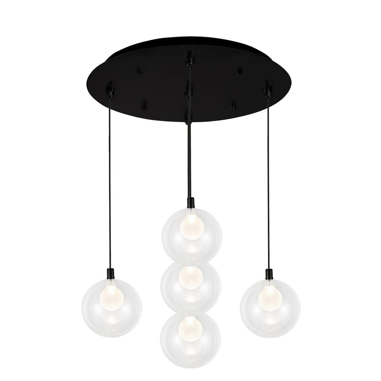 Kuzco Bolla 6-in 5 Head Multi Pendant