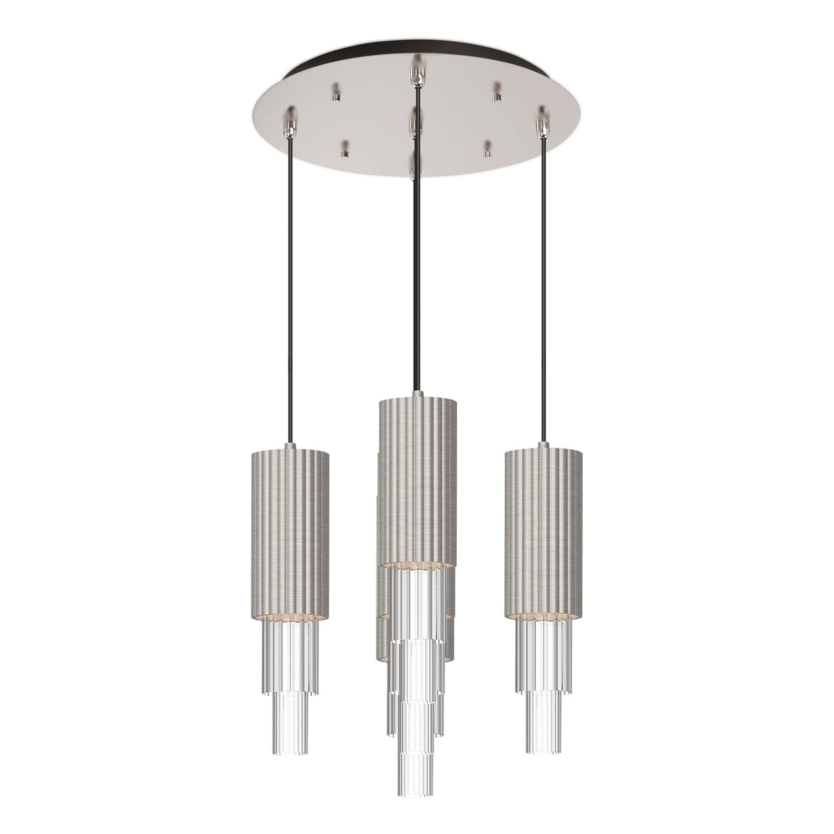Alora Mood Bordeaux 4-in 5 Head Multi Pendant