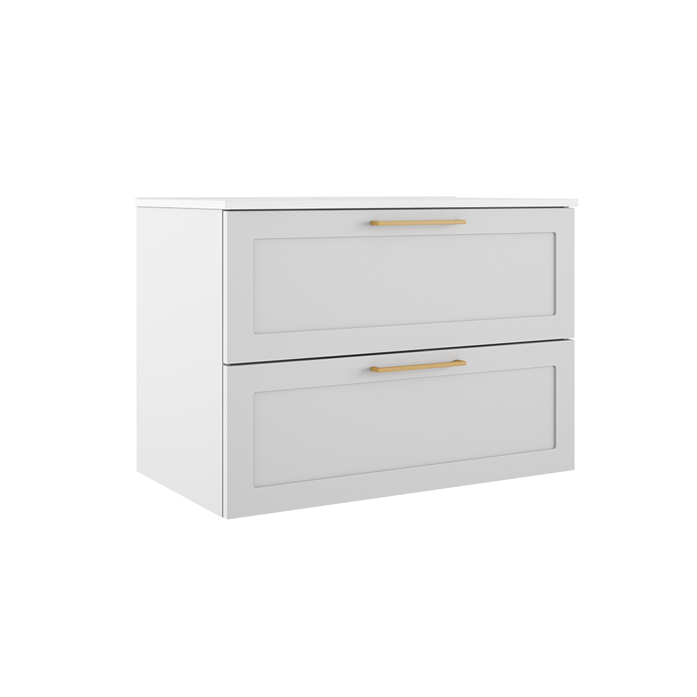 Rhythm 31″ Two Drawer Wall-Mounted Vanity