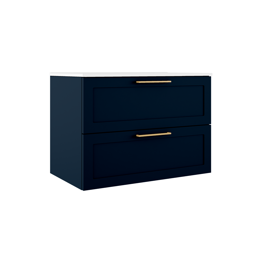 Rhythm 31″ Two Drawer Wall-Mounted Vanity