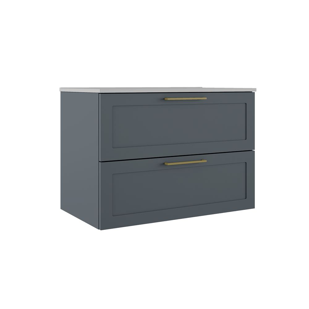 Rhythm 31″ Two Drawer Wall-Mounted Vanity