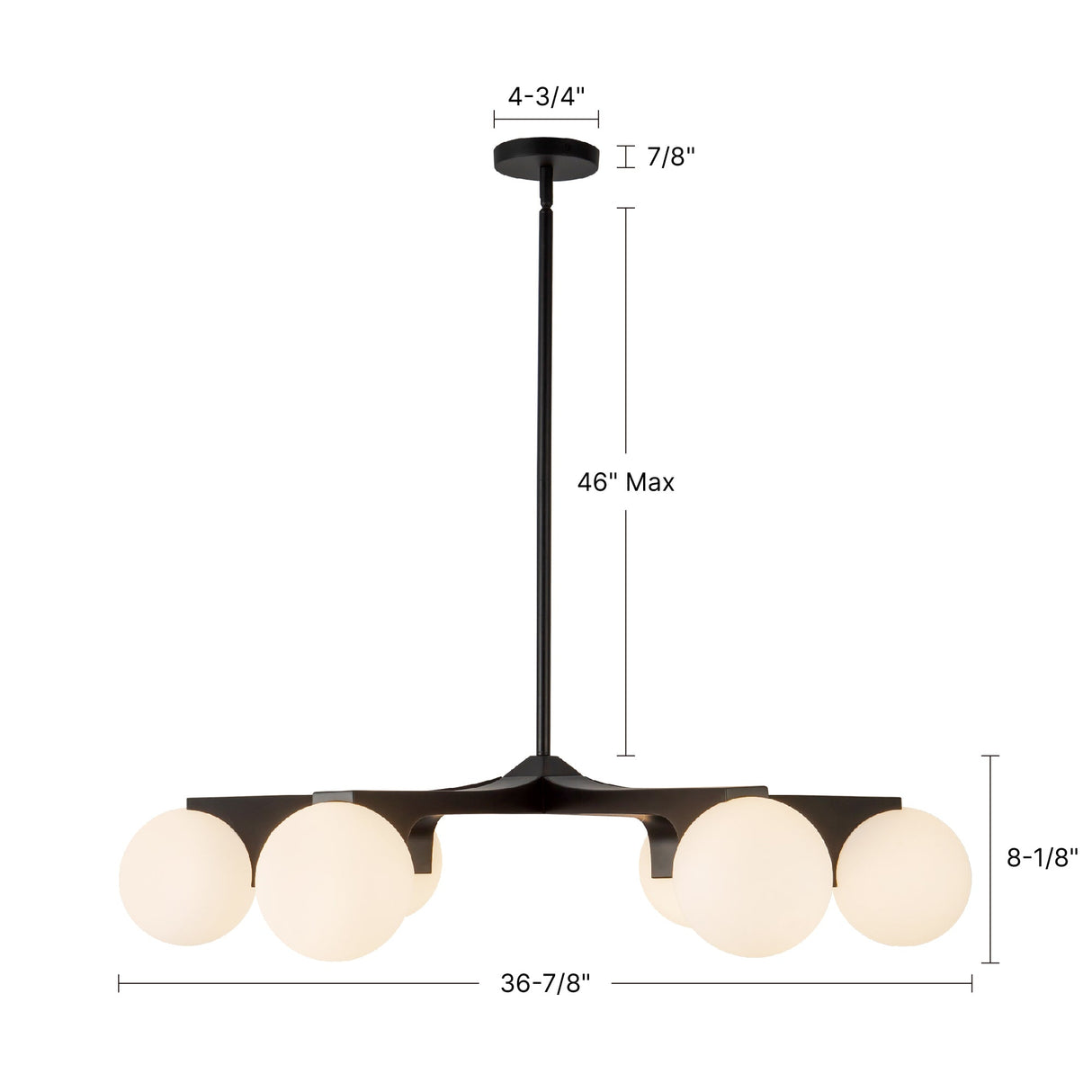 Kuzco Briar 37-in Chandelier