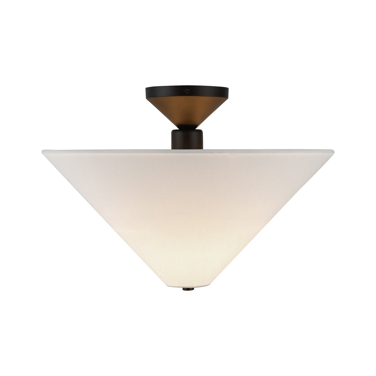 Alora Mood Bridgette 16-in Semi-Flush Mount