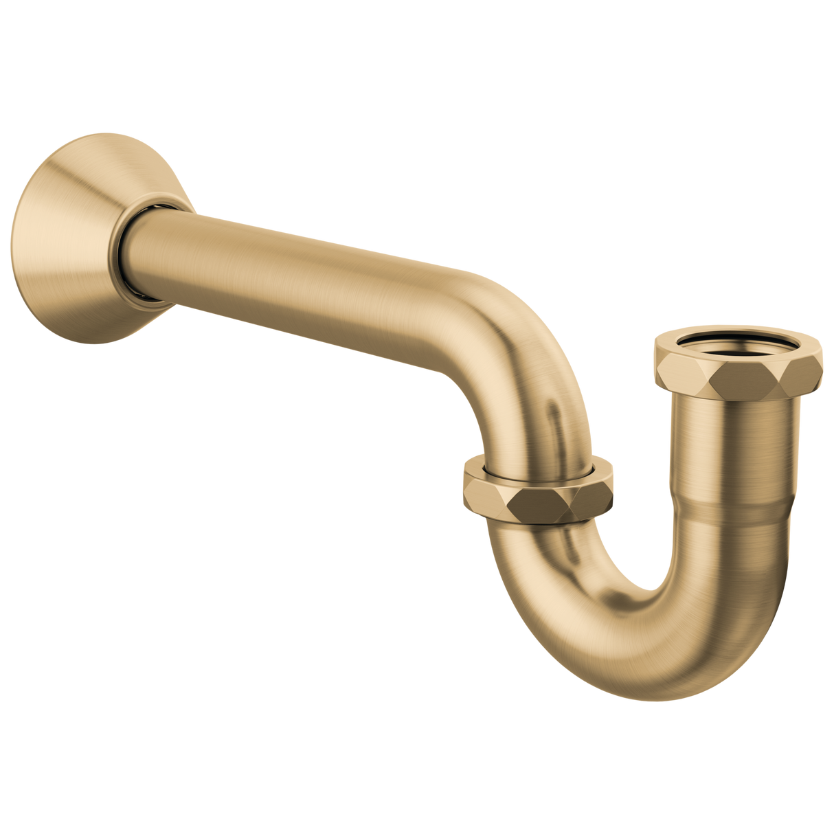 20-Gauge P-Trap with Flange