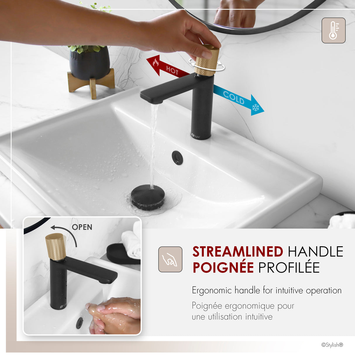 B-104NG Bathroom Faucet