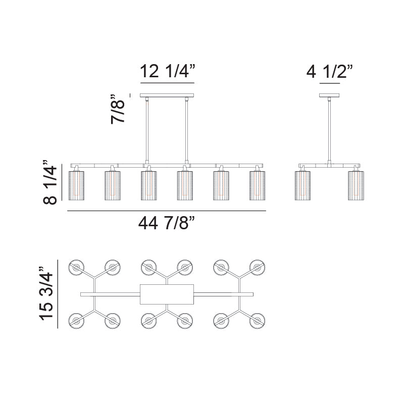 Matteo Chandelier C60812