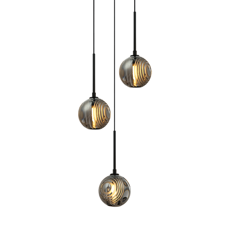 Matteo Jemyca 3-Light Pendant Light C61603AG - image 4