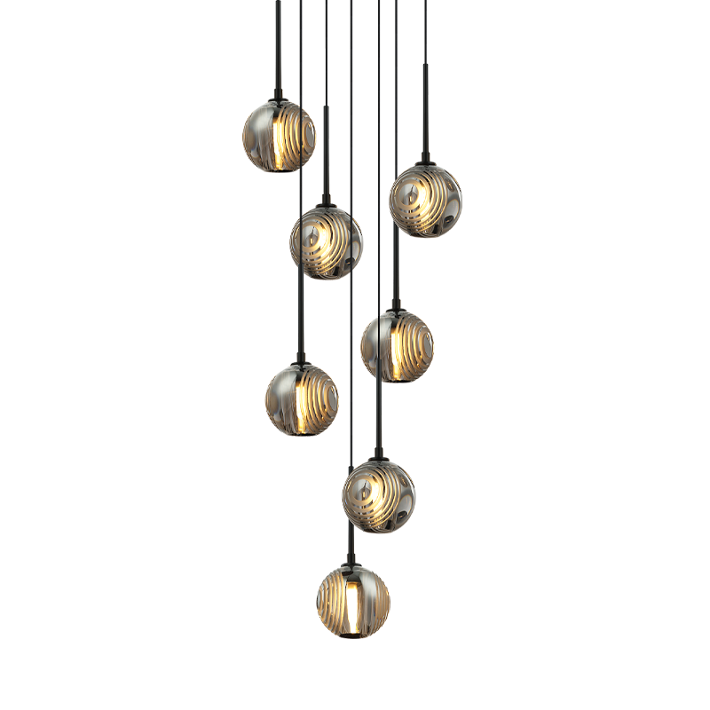 Matteo Jemyca 7-Light Pendant Light C61607AG - image 4