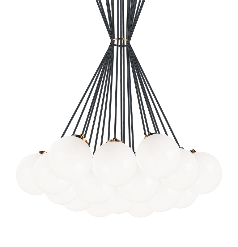 Matteo The Bougie 19-Light Chandelier C63019AG - image 2