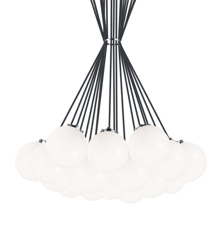 Matteo The Bougie 19-Light Chandelier C63019AG - image 4
