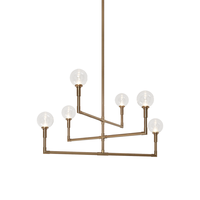 Matteo Candlestix 6-Light Chandelier C64806 - image 1