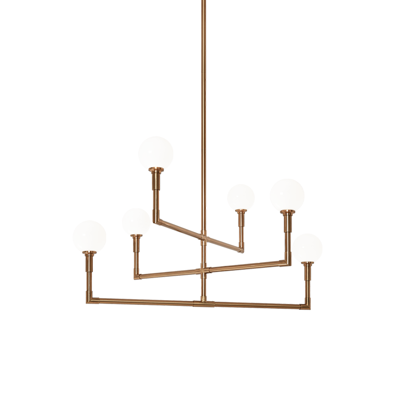 Matteo Candlestix 6-Light Chandelier C64806 - image 2