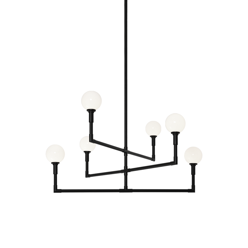 Matteo Candlestix 6-Light Chandelier C64806 - image 4
