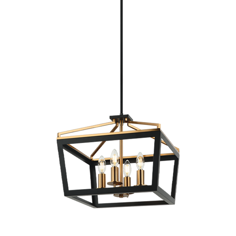 Matteo Mavonshire 4-Light Chandelier C67004BK - image 1