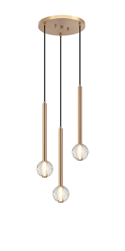 Matteo Windchimer 3-Light LED Pendant C68903 - image 3