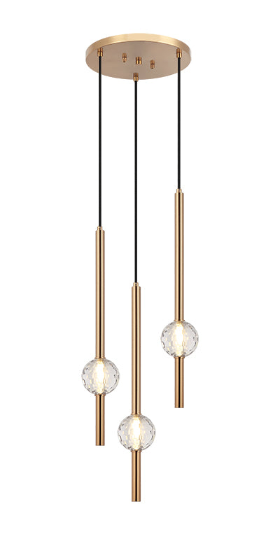 Matteo Windchimer 3-Light LED Pendant C68903 - image 2