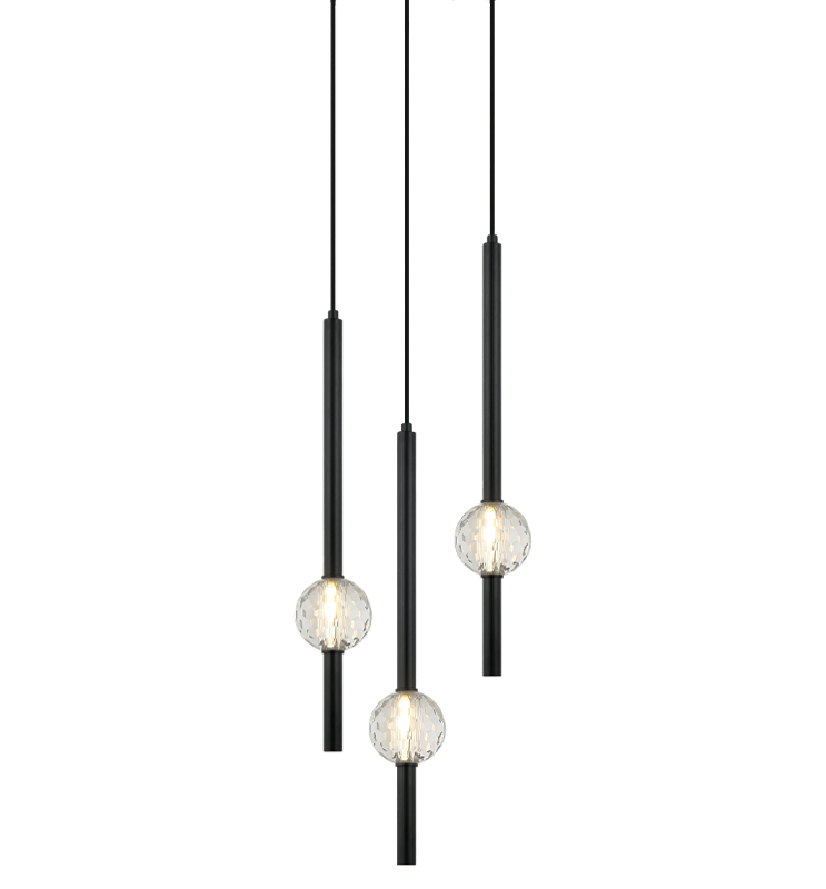 Matteo Windchimer 3-Light LED Pendant C68903 - image 5