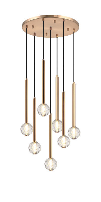 Matteo Windchimer 7-Light LED Pendant C68907 - image 3