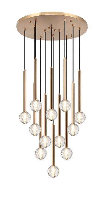 Matteo Windchimer 12-Light LED Pendant C68912 - image 3