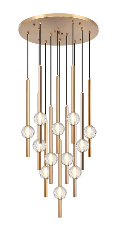 Matteo Windchimer 12-Light LED Pendant C68912 - image 2