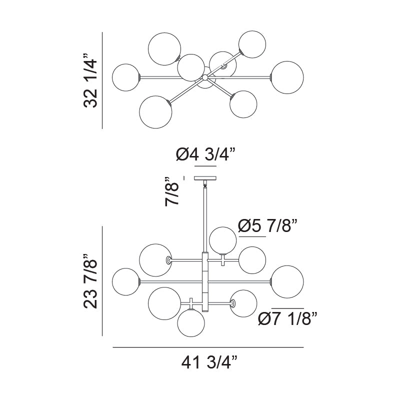 Matteo Chandelier C70708AG