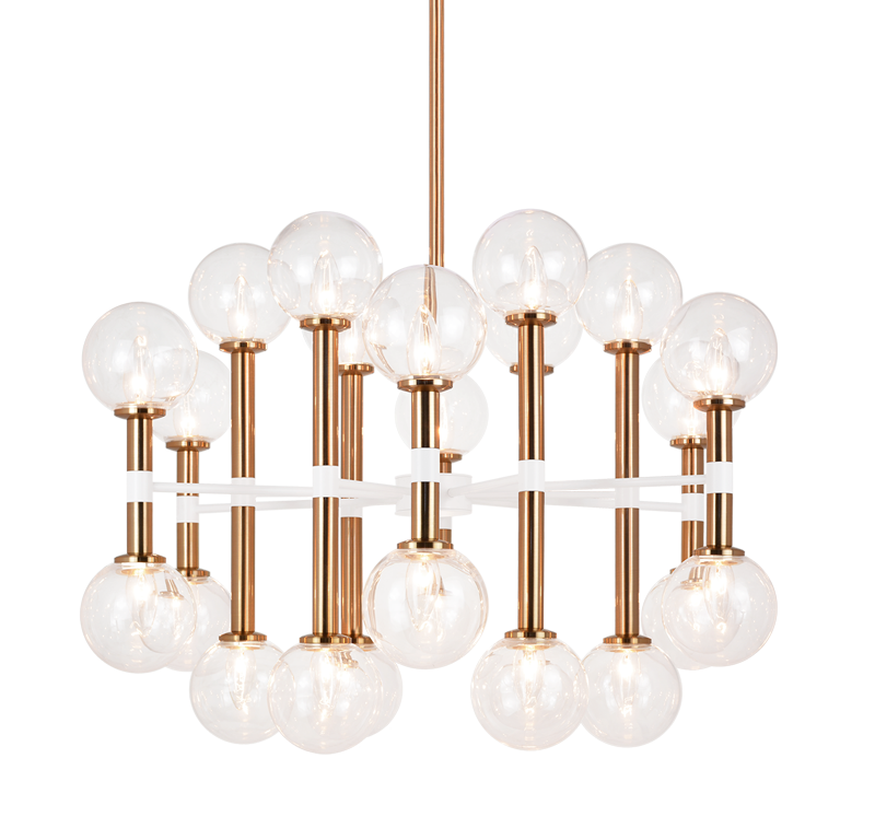 Matteo Stellar 24-Light Chandelier C75324AG - image 1
